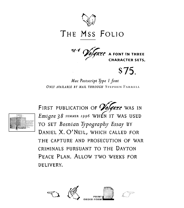purchasing information for Volgare